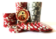 60 Fiches Poker chips casino
