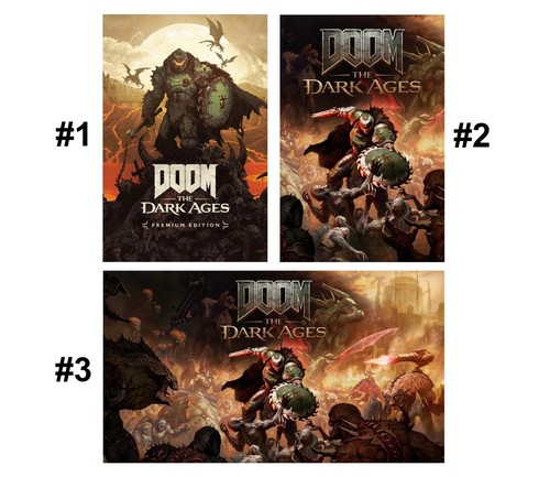 Doom the dark - ages, poster