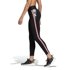 Adidas Donna Fattoria Rio Brillante Basics Fiori Nastro Leggings Palestra SPORTS