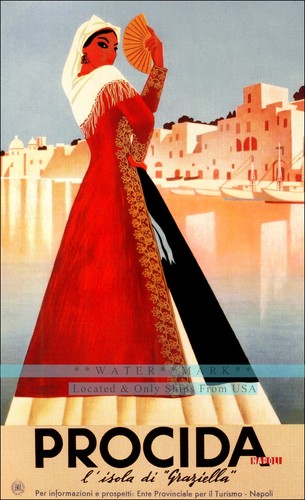 Procida 1952 italia golfo - golfo, di