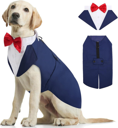 Abito smoking per cani set - smoking,