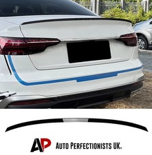 Spoiler stivale stile S4 posteriore nero lucido Audi A4 B9 kit corpo ala labbro Aero 2016+