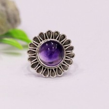 925 Argento Sterling Ametista