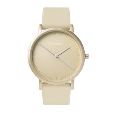 Orologio analogico champagne