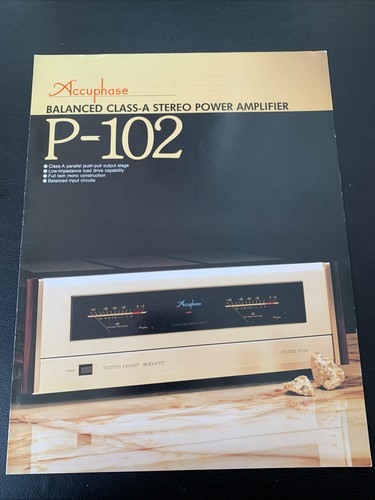 Accuphase 102 amplificatore - accuphase, p-102