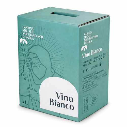 Vino bianco bag box da - in, in