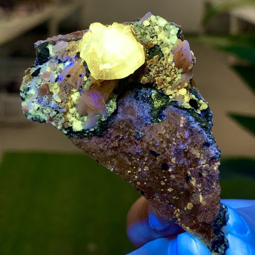 68g cerussite naturale barite - cerussite, naturale+barite