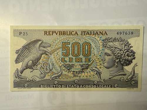 500 lire aretusa decr - aretusa,