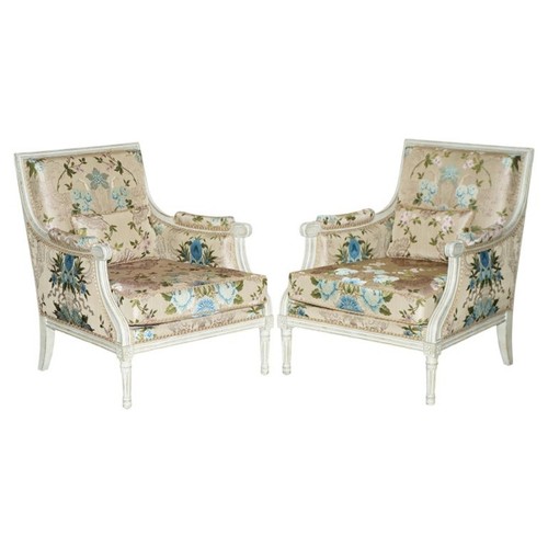 Coppia antiche poltrone - coppia, di