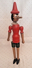 pinocchio legno snodabile epoca 900  alto cm 41