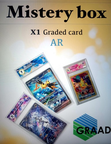 Lotto pokemon graded card ar - 1,