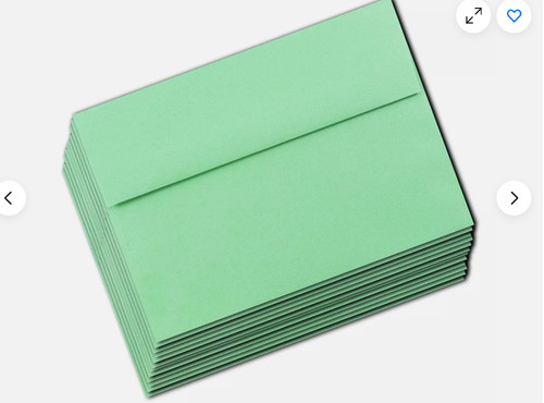 500 buste verde - a6,