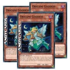 3x ORIGAMI GODDESS (Dea Origami) • Comune • AGOV EN027 • 1Ed • Yugioh ANDYCARDS