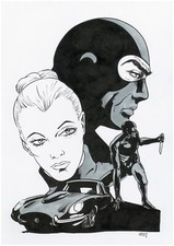 Diabolik, comic noir, Eva