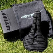 Sella bici carbonio stampata 3D 143 mm strada mtb ghiaia cuscino sedile bici 7x9 mm