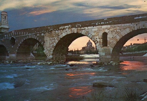 Verona ponte pietra chiesa - verona-ponte, pietra-chiesa