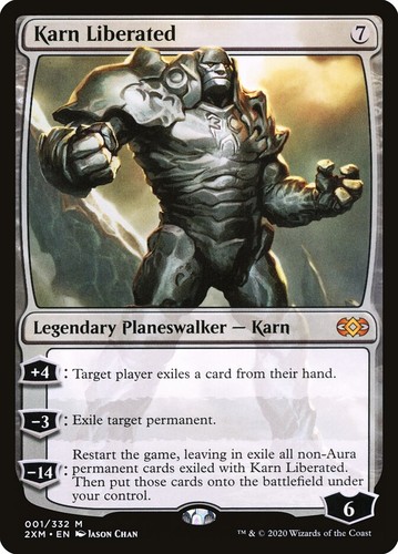 Karn liberated double - karn,