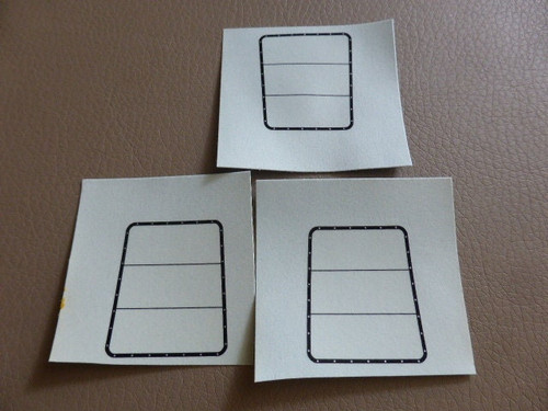 Decals frames for - for, rear