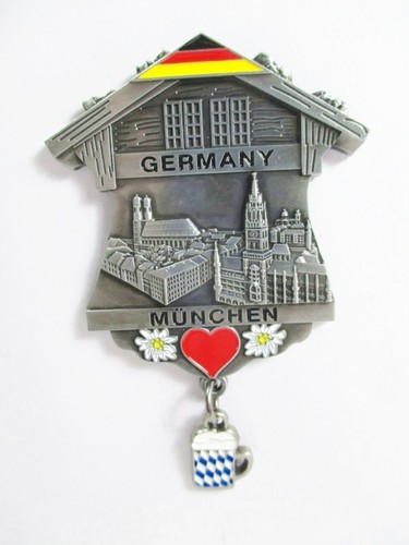 Monaco magnete charms - , metallo