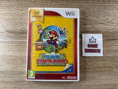 Super paper mario nintendo wii - paper,