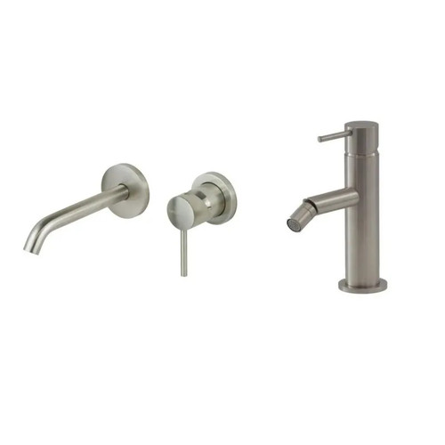 Miscelatore lavabo parete e - miscelatore,