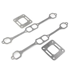 Guarnizione Scarico Collettore Mercruiser 5.0 mpi 5.7 350 Mag Riser Block v8 Elbow Kit