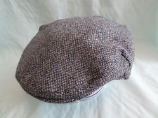 CAPPELLO IN TWEED SCOZZESE BLU
