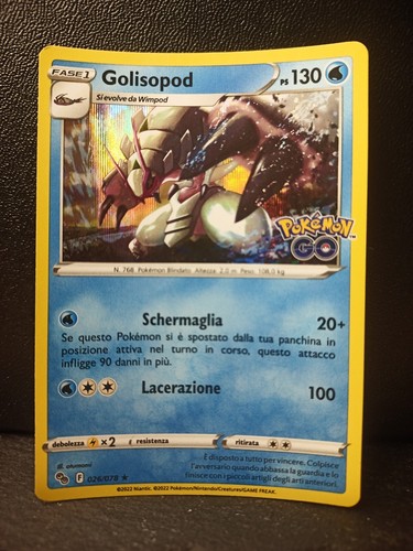 Golisopod rara holo - 26/78,