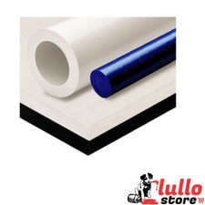 Barra Tonda PA poliammide Teflon PTFE Diametro Da 10 a 150mm diverse lunghezze