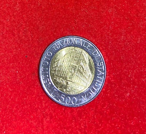 500 lire bimetallica istituto - 500,