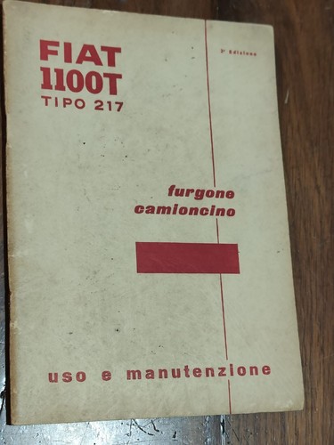 Libro uso e manutenzione - libro,