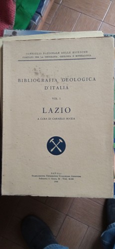 Bibliografia geologica - bibliografia,