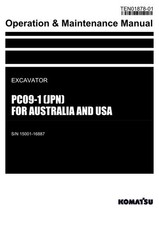 Komatsu PC09-1 JPN per