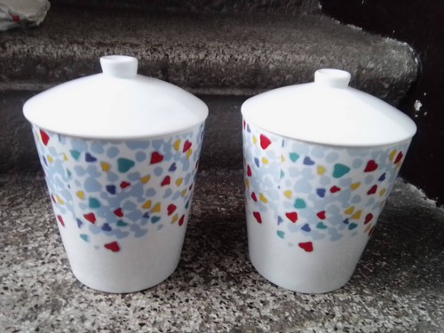 Barattoli ceramica con - 2,