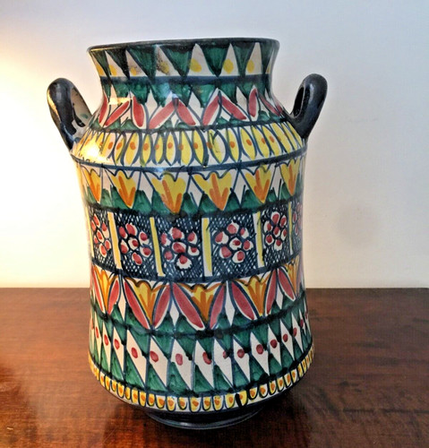 Grande vaso policromo con - policromo,