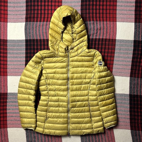 Giubbotto piumino donna giallo