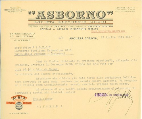 Lettera int società - lettera,
