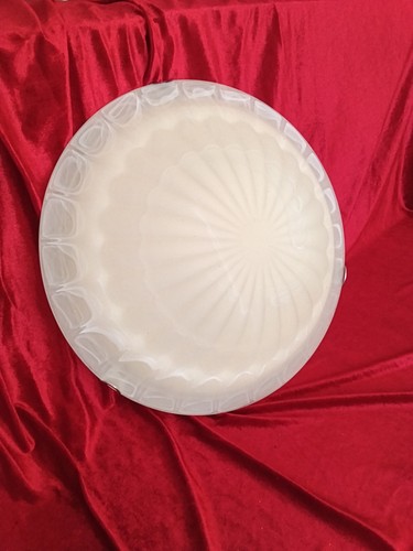 Plafoniera rotonda vetro