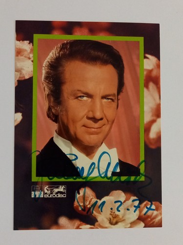 Rudolf schock autografo - -,