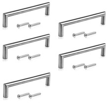 5x Maniglia Mobili Acciaio