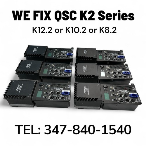 Qsc k12 amp servizio di - amp,