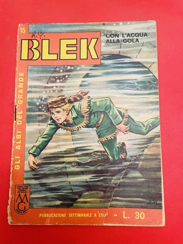 Blek libretto originale - libretto,