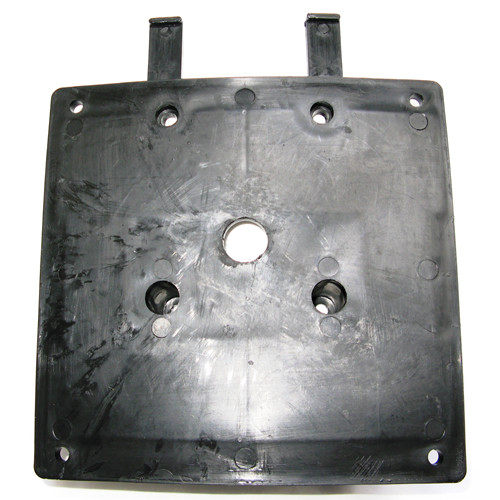 Porta targa rialzato nero per - porta,