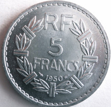 1950 Francia 5 Franchi -