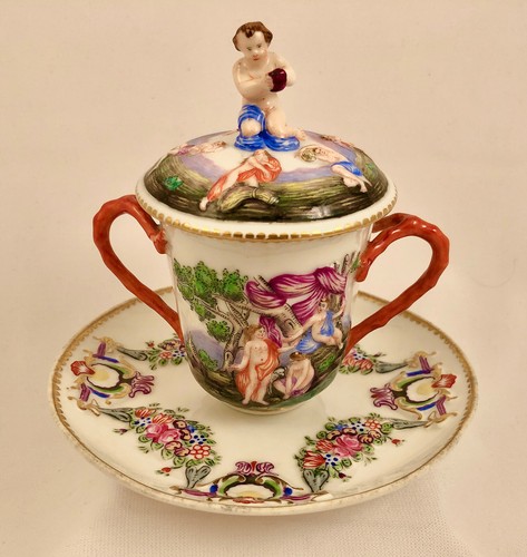 Antica tazza piattino - antica,