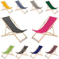 Sedia sdraio legno di - sdraio,