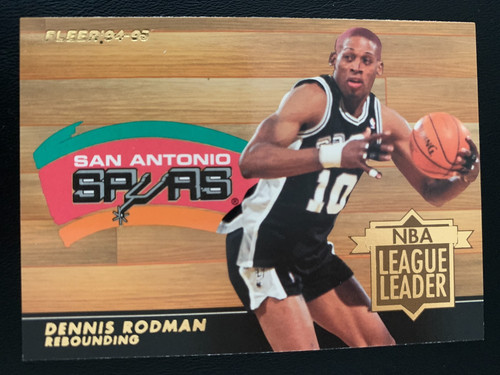 Fleer league leader dennis - 7,