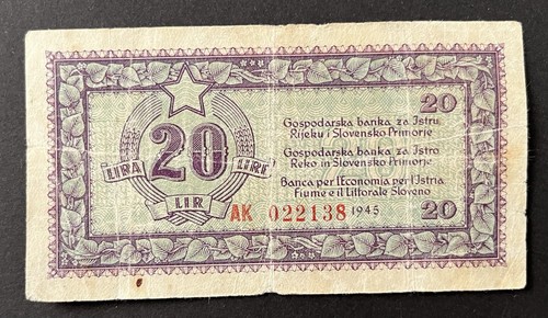 Jugoslavia italia lire - italia,