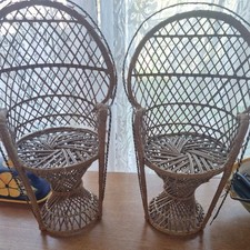 2 Mini Pavone Vintage Vimini