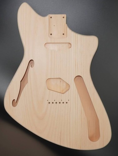 Corpo chitarra semi cavo ma - corpo,